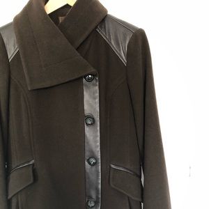 Cole Haan Chocolate Brown Coat